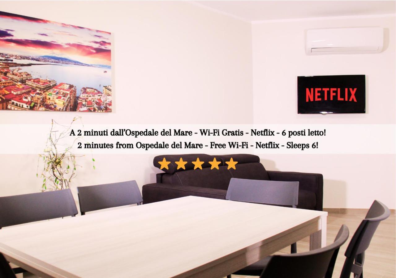Appartement Ospedale Del Mare - Wi-Fi Gratis E Parcheggio Gratuito à Naples Extérieur photo